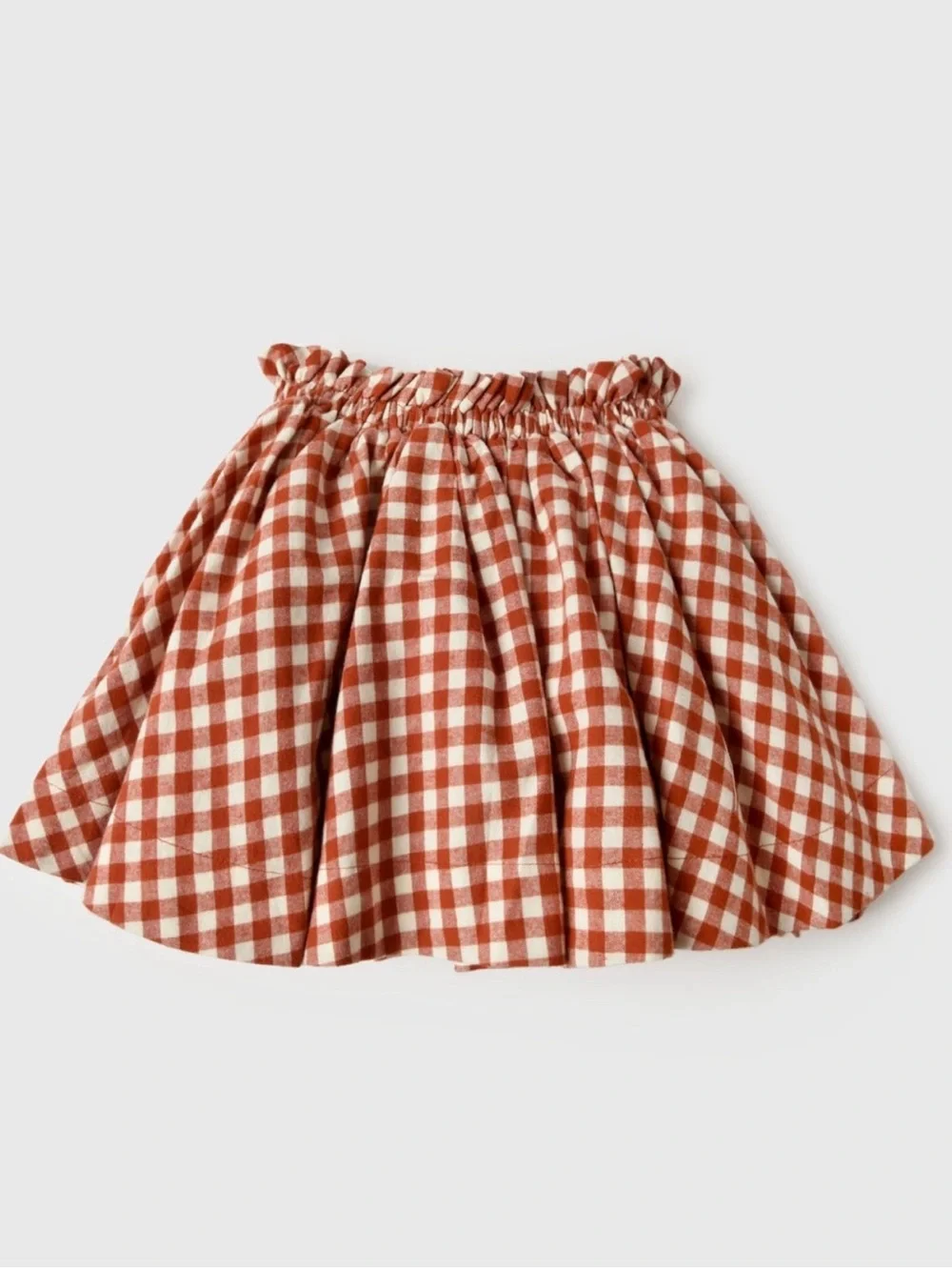 Pink Chicken Girls' Theodore Skirt Gingham Size 8 Years